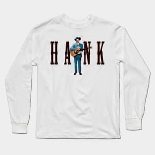 Hank Williams Long Sleeve T-Shirt